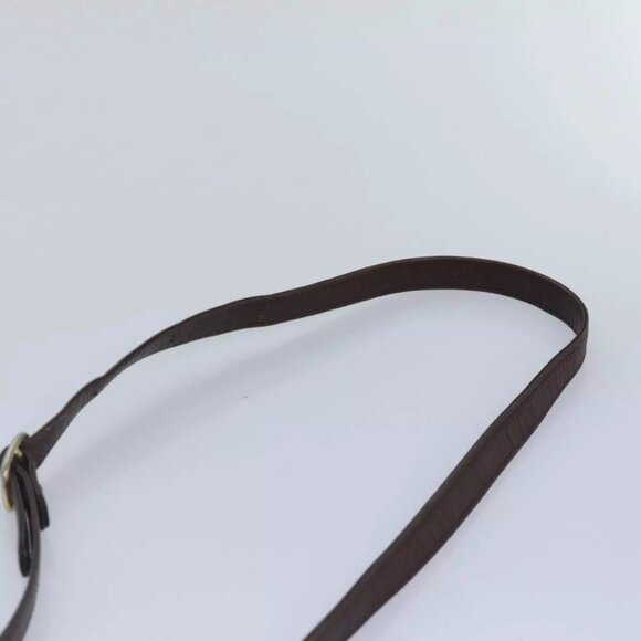 Burberrys Nova Check Shoulder Bag Canvas Beige Auth - Picture 9 of 16